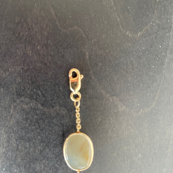 NWOT Semi Precious Stone Scarab Bracelet/ Earrings - Picture 13 of 13